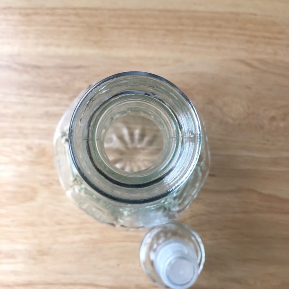 Vintage 80s Princess House 10” Inch Glass Wine Decanter w/ Stopper - Picture 12 of 14